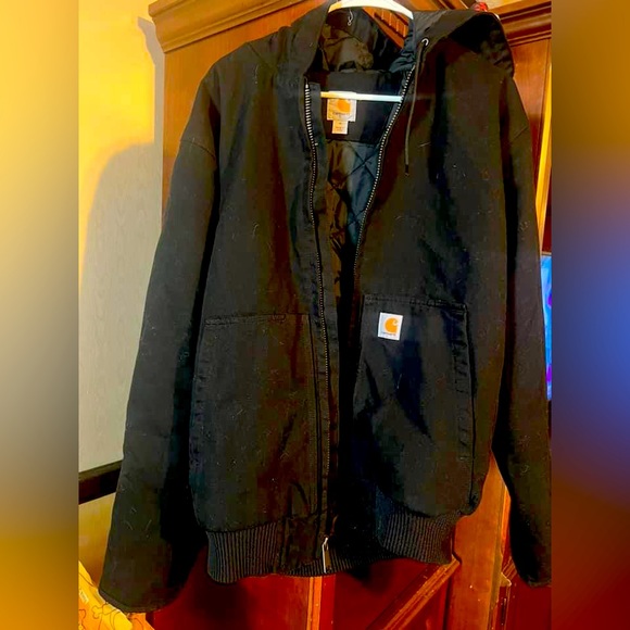 Carhartt Jackets & Coats Carhart Mens Medium Hooded Coat Worn Once